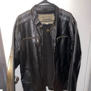 Faux Leather Jacket